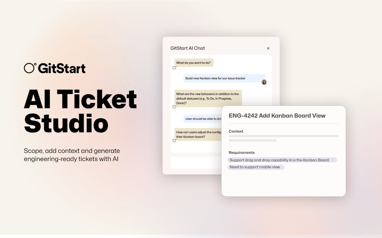 ◯˚GitStart preview
