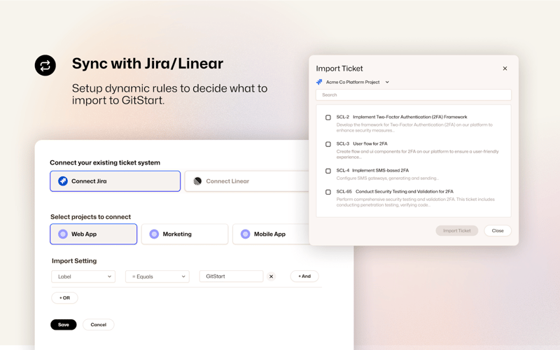 ◯˚GitStart screenshot 3