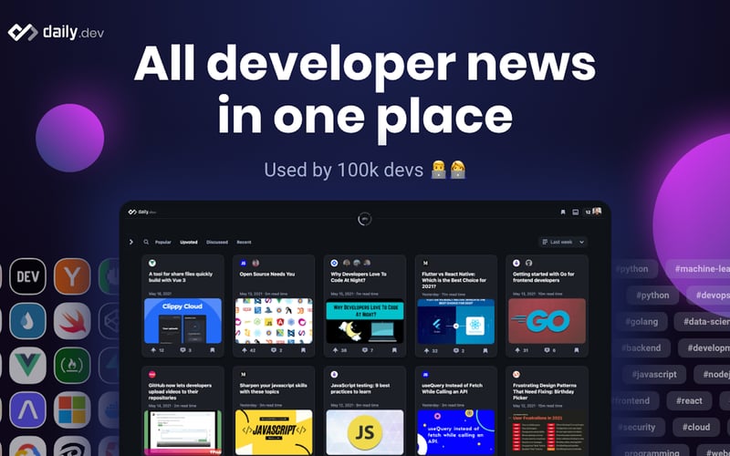 daily.dev screenshot 1