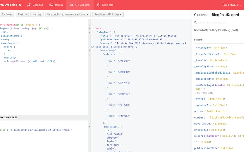 dato cms screenshot 3