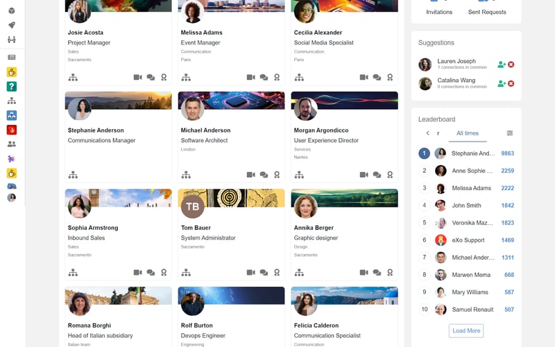 eXo Platform screenshot 2