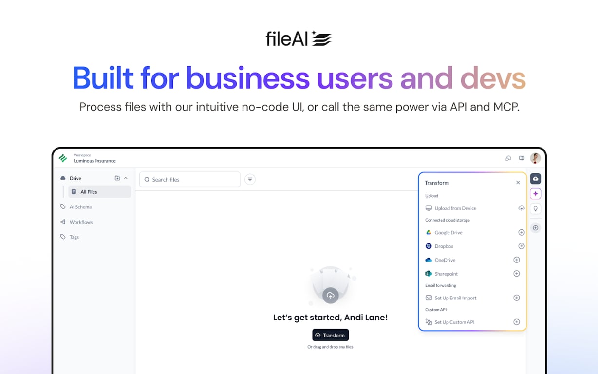 fileAI preview