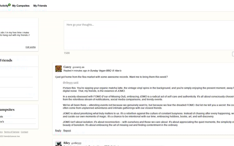 friends!forever screenshot 1