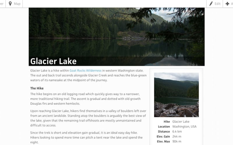hike.io screenshot 1