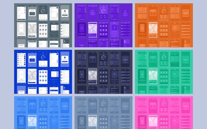 iOS Wireframing UX Kit screenshot 1