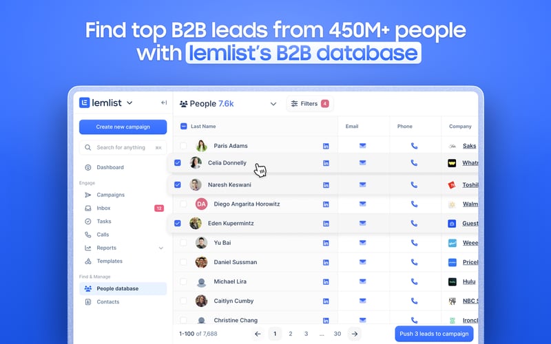 lemlist screenshot 1