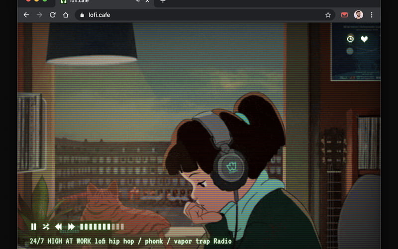 lofi.cafe screenshot 3