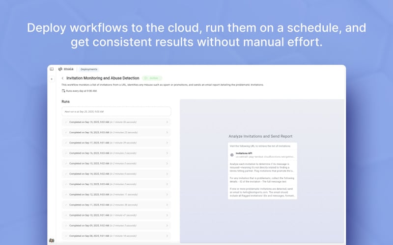 maia.is your AI that gets things done screenshot 2