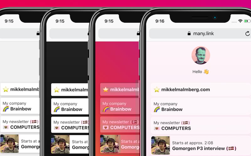 many.link screenshot 1