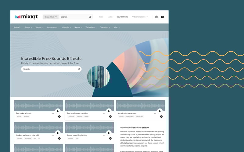 mixkit_co screenshot 1