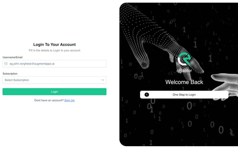 qRaptor screenshot 1