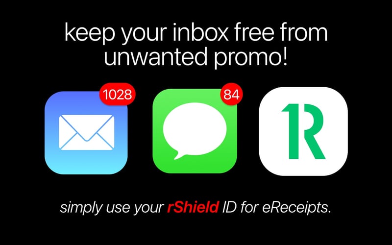 rShield by 1receipt® screenshot 1