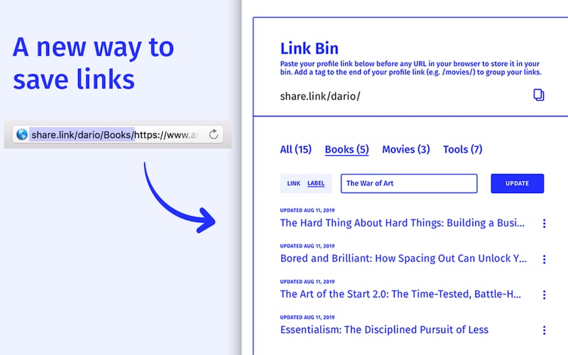 share.link screenshot 1