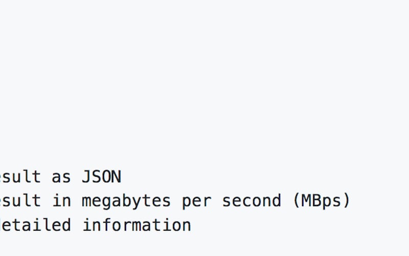 speed-test-cli screenshot 1