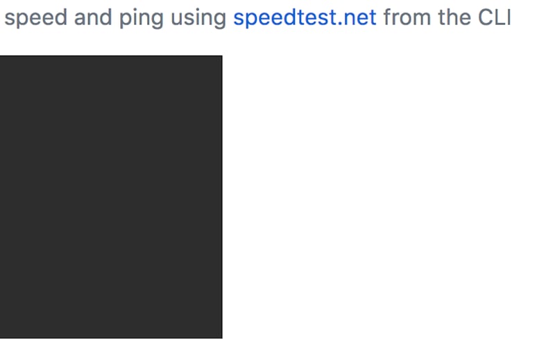 speed-test-cli screenshot 2