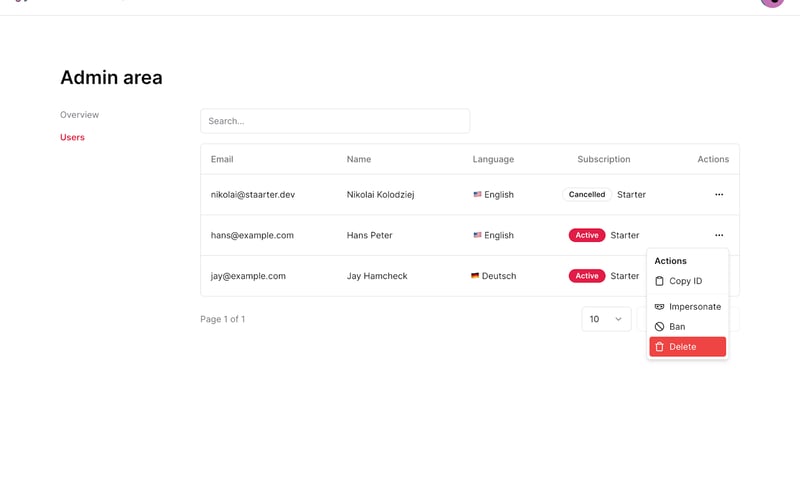 staarter.dev screenshot 3