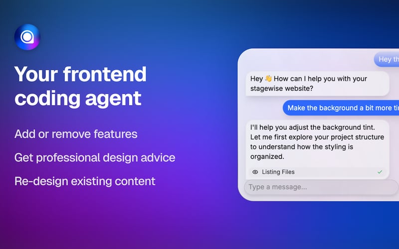 stagewise screenshot 1