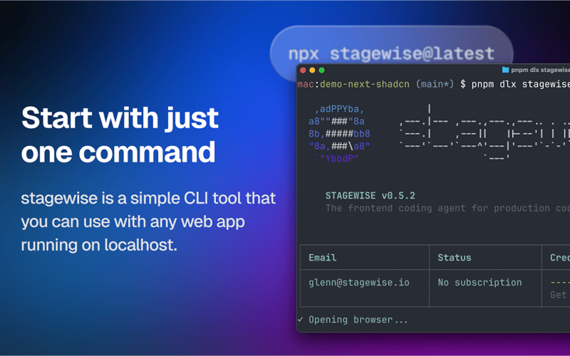 stagewise screenshot 2