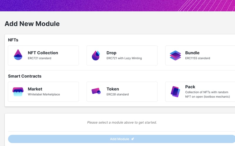 thirdweb screenshot 2