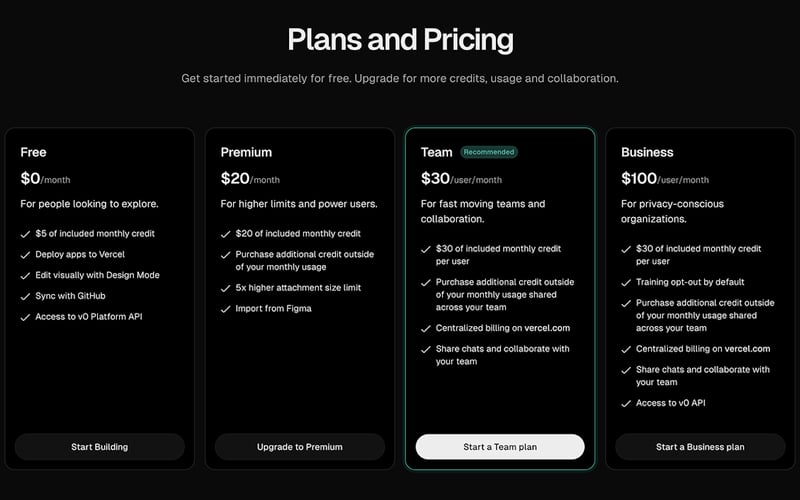 v0 by Vercel screenshot 3