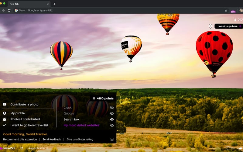 viewZzz Tabs screenshot 2