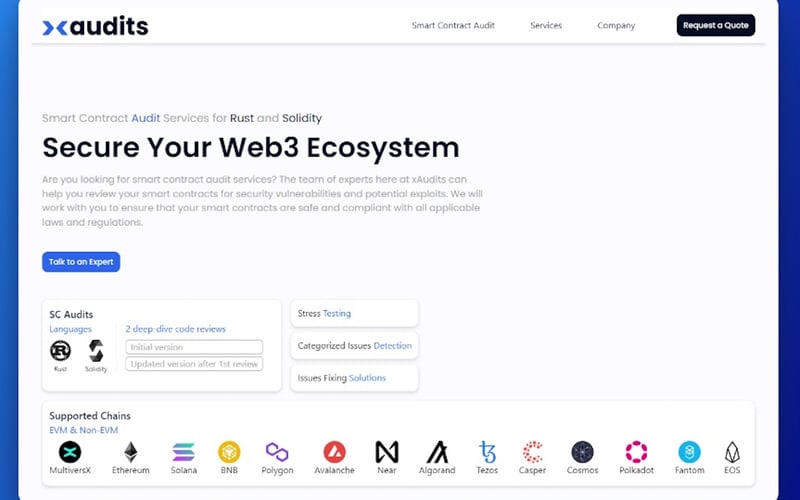 xAudits screenshot 1