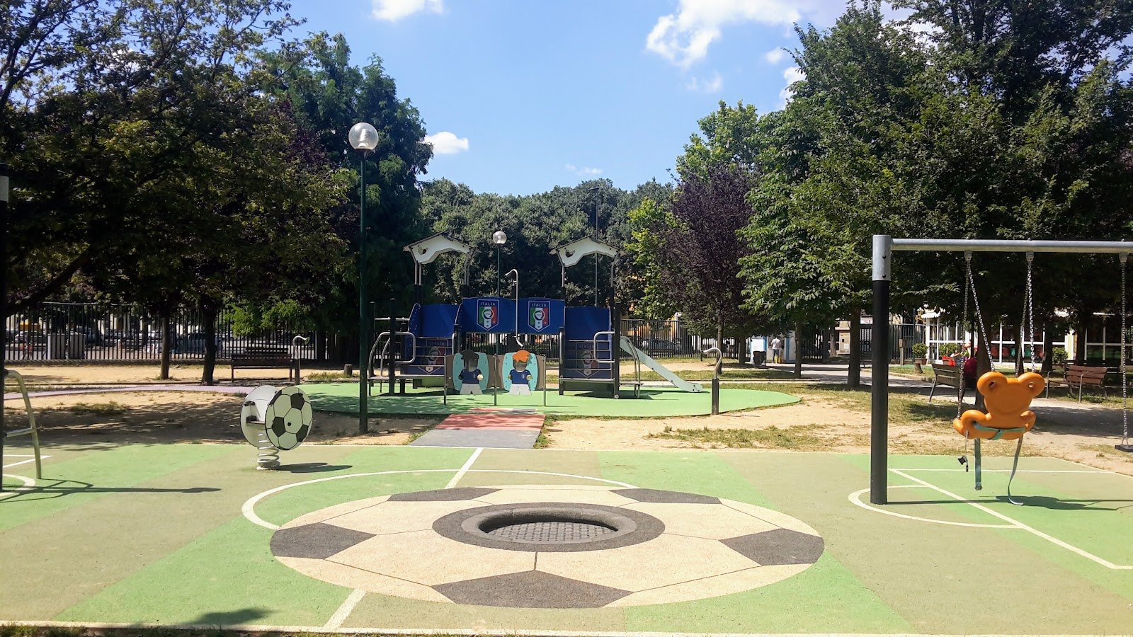 Playground giardini Campo di Marte — Playground in Outer Florence, Florence