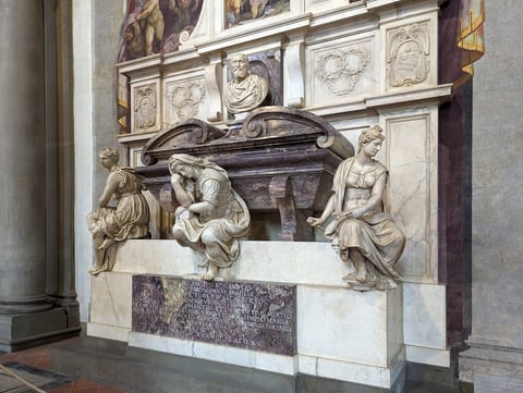 Michelangelo Buonarroti Tomb — Historical landmark in Santa Croce · Florence