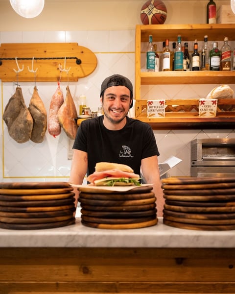 Lo Schiacciavino - Santa Croce — Sandwich shop in Santa Croce · Florence