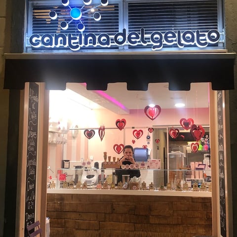 Cantina del gelato — Ice cream shop in Santa Croce · Florence