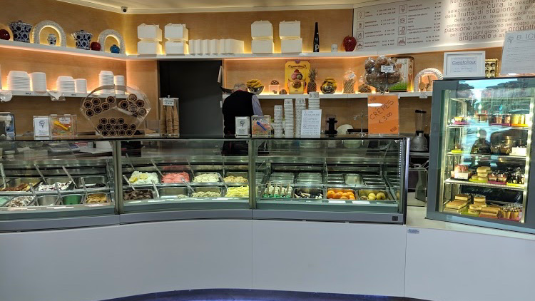 B. ICE🍦 — Ice cream shop in Santa Maria Novella, Florence