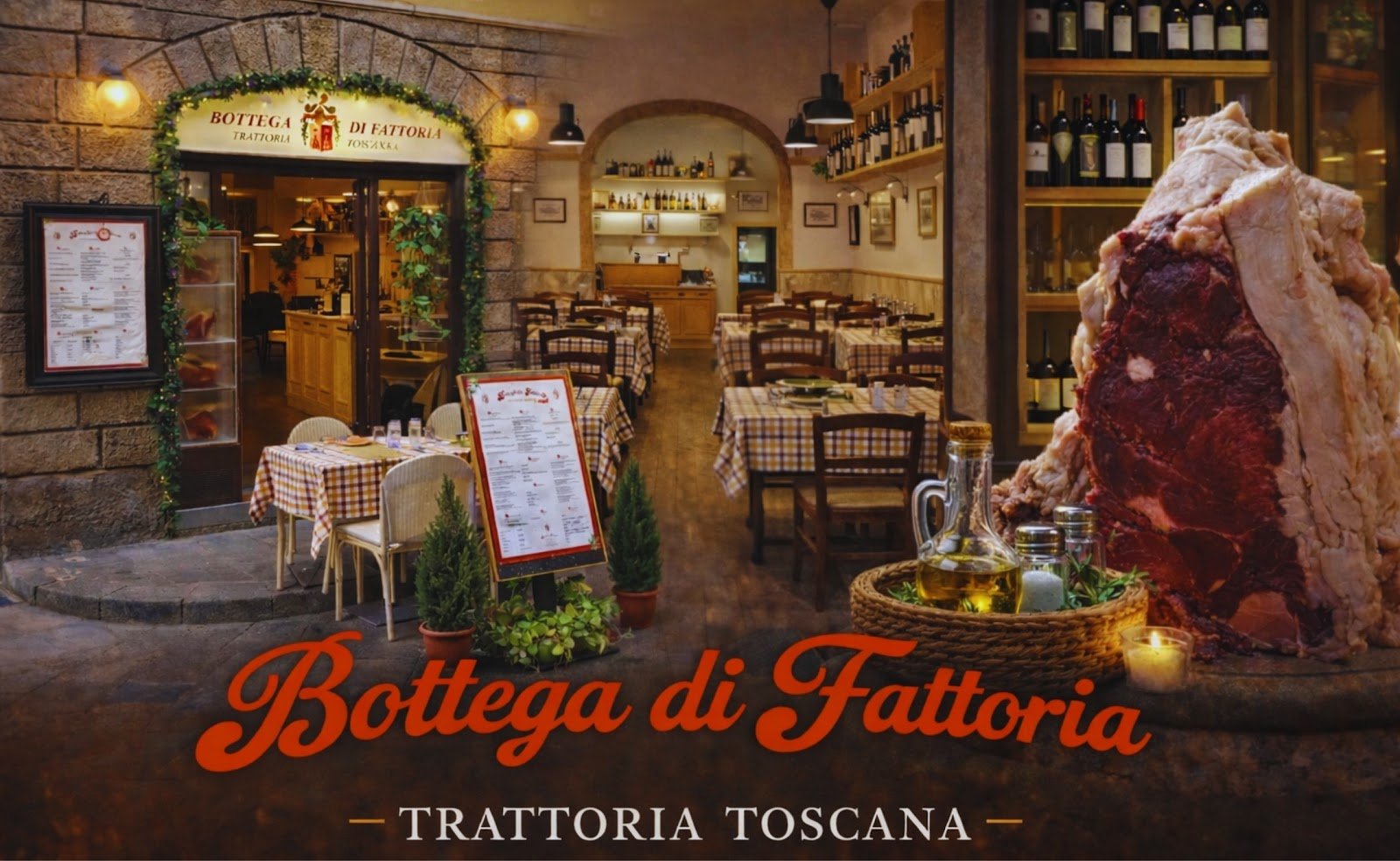 Ristorante "Bottega di Fattoria-Trattoria Toscana" — Restaurant in Centro Storico, Florence