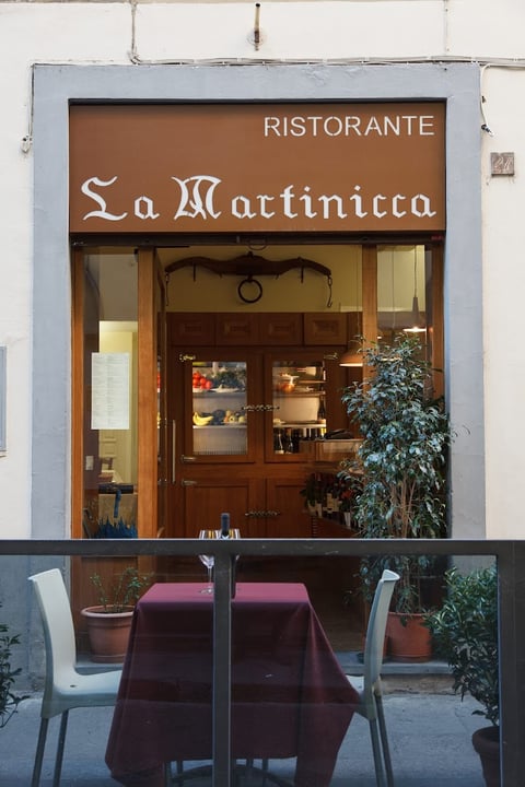 La Martinicca — Italian restaurant in Santa Maria Novella · Florence