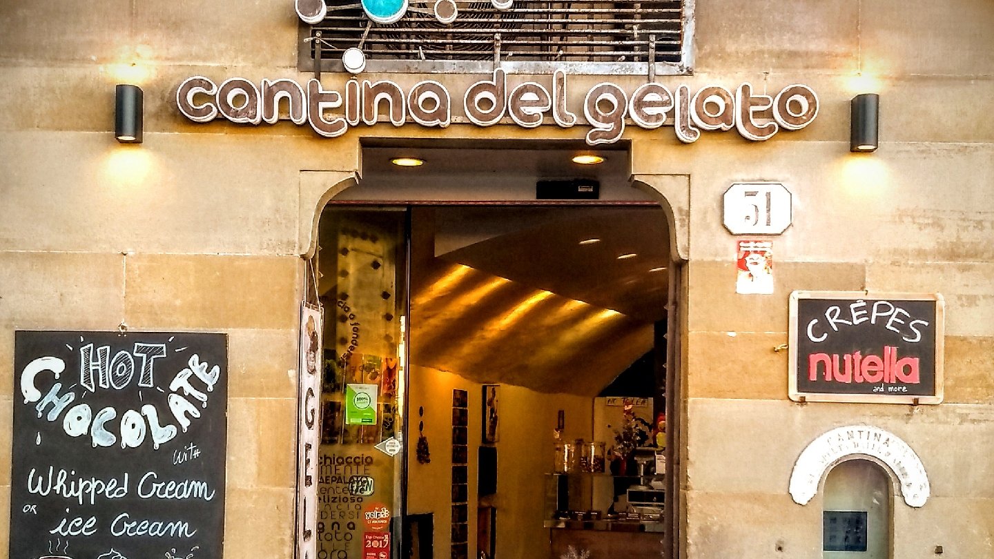 Cantina del Gelato Il Gelato Artigianale — Ice cream shop in Oltrarno, Florence