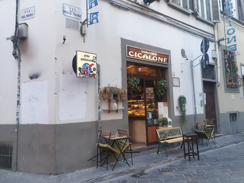 Osteria e Vinaino Cicalone — Restaurant in Santa Maria Novella · Florence