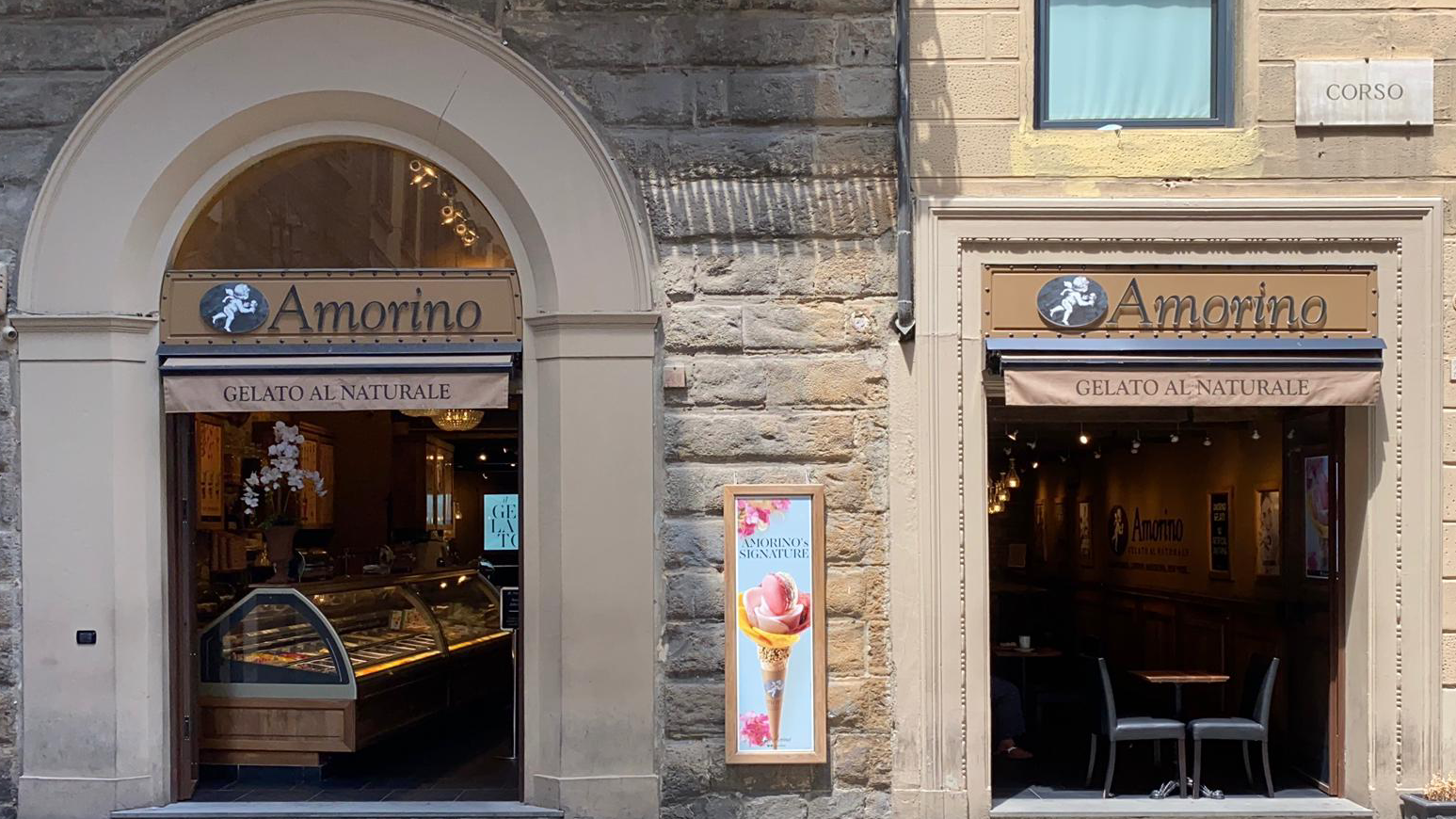 Amorino Gelato - Firenze Via del Corso — Ice cream shop in Centro Storico, Florence