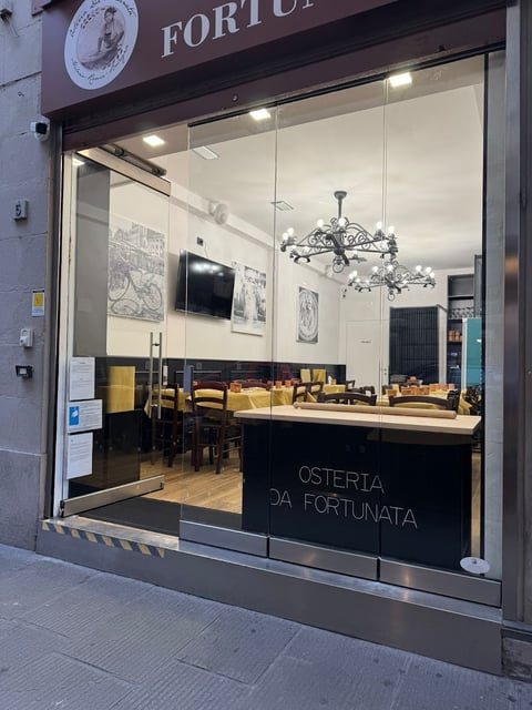 OSTERIA da FORTUNATA - Firenze - — Italian restaurant in Centro Storico · Florence