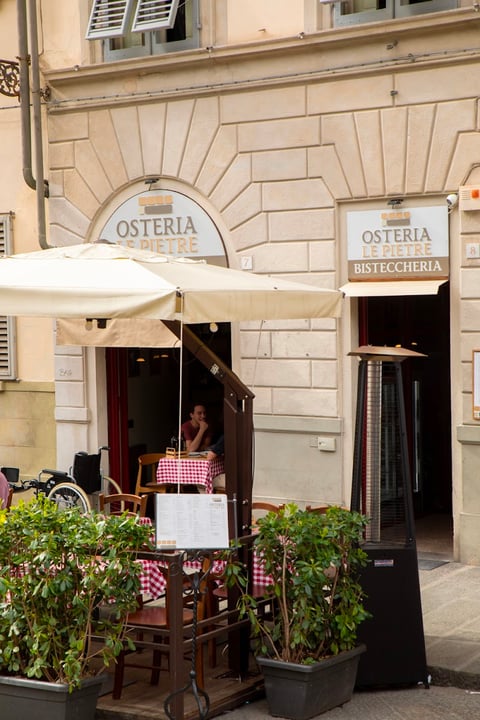 Osteria Le Pietre - Piazza de Pitti Firenze — Restaurant in Oltrarno · Florence