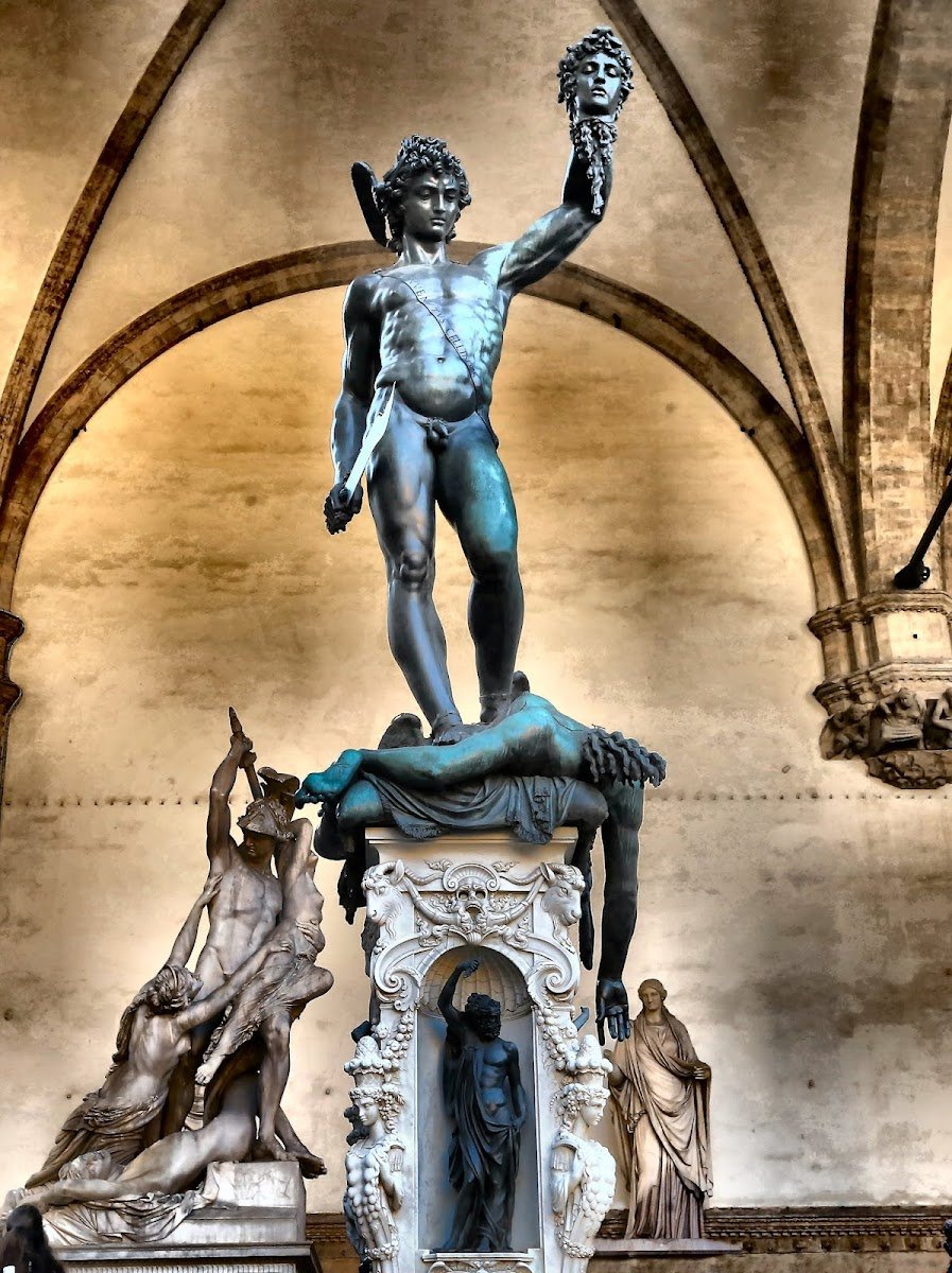 Perseus with the head of Medusa — Sculpture in Centro Storico, Florence