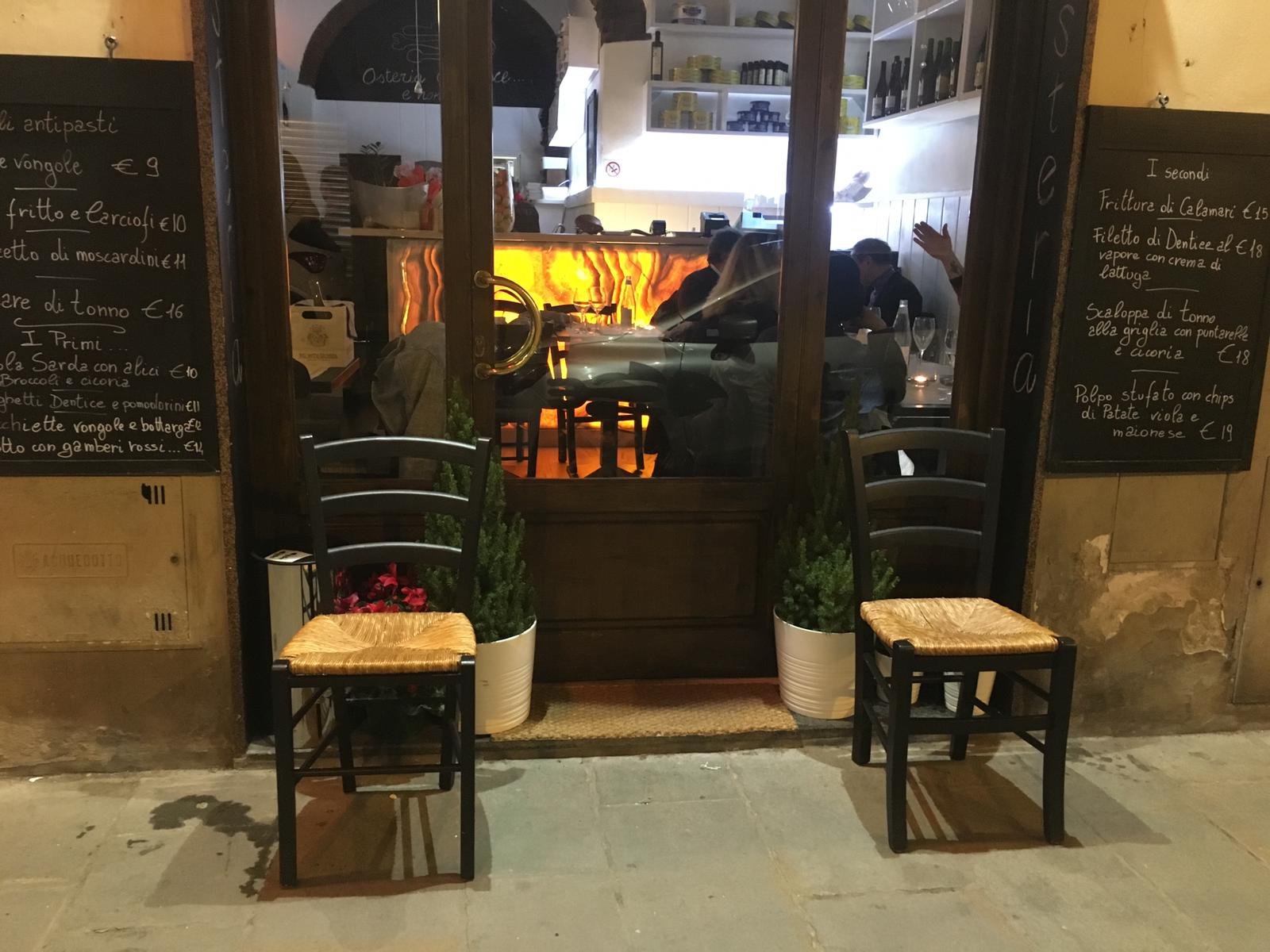 Osteria del Pesce Firenze — Seafood restaurant in Outer Florence, Florence