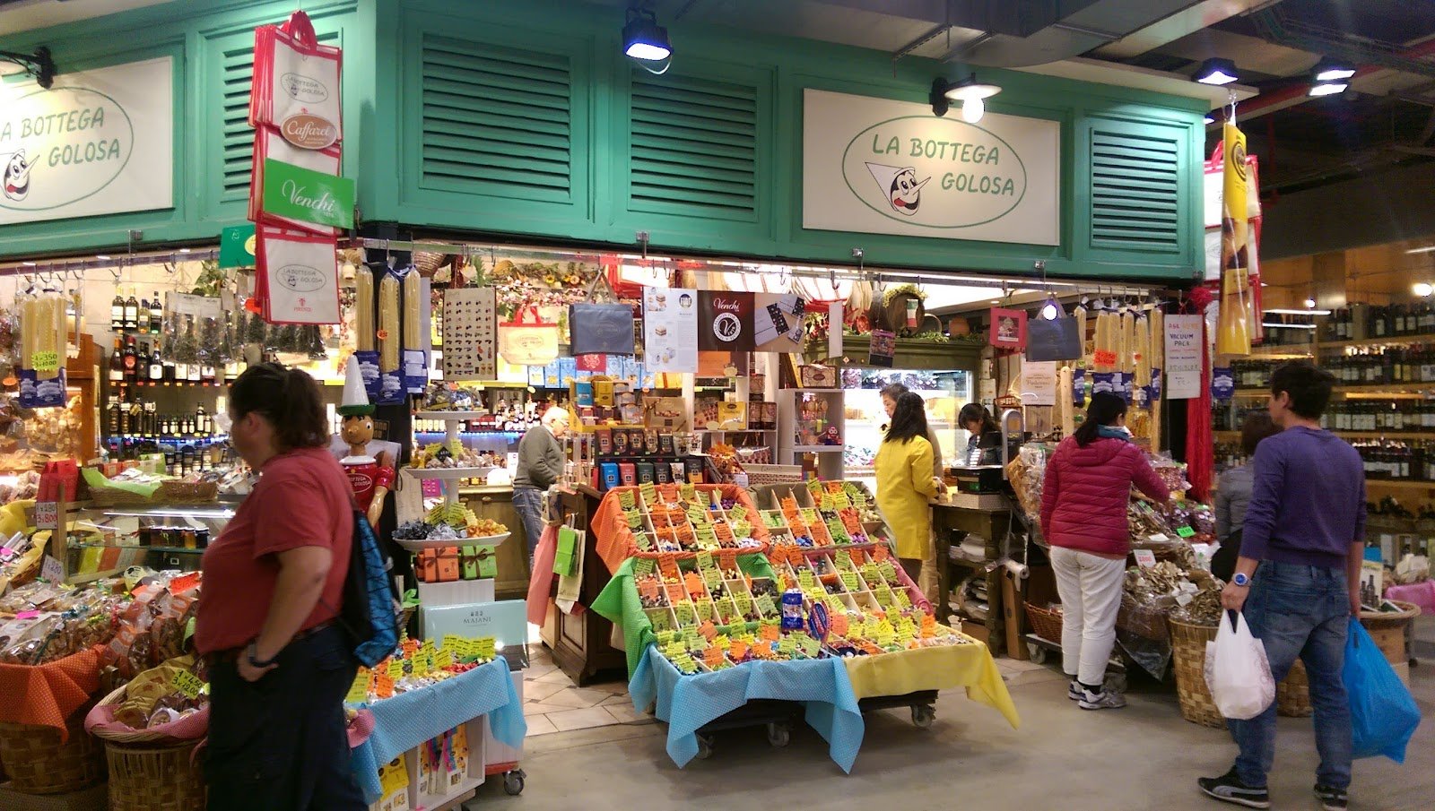 il Mercato Centrale Firenze — Market in San Lorenzo, Florence