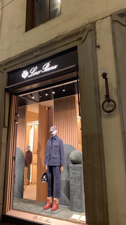 Loro Piana — Clothing store in Santa Maria Novella · Florence