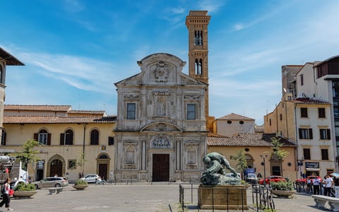 Piazza Ognissanti — Historical landmark in Santa Maria Novella · Florence