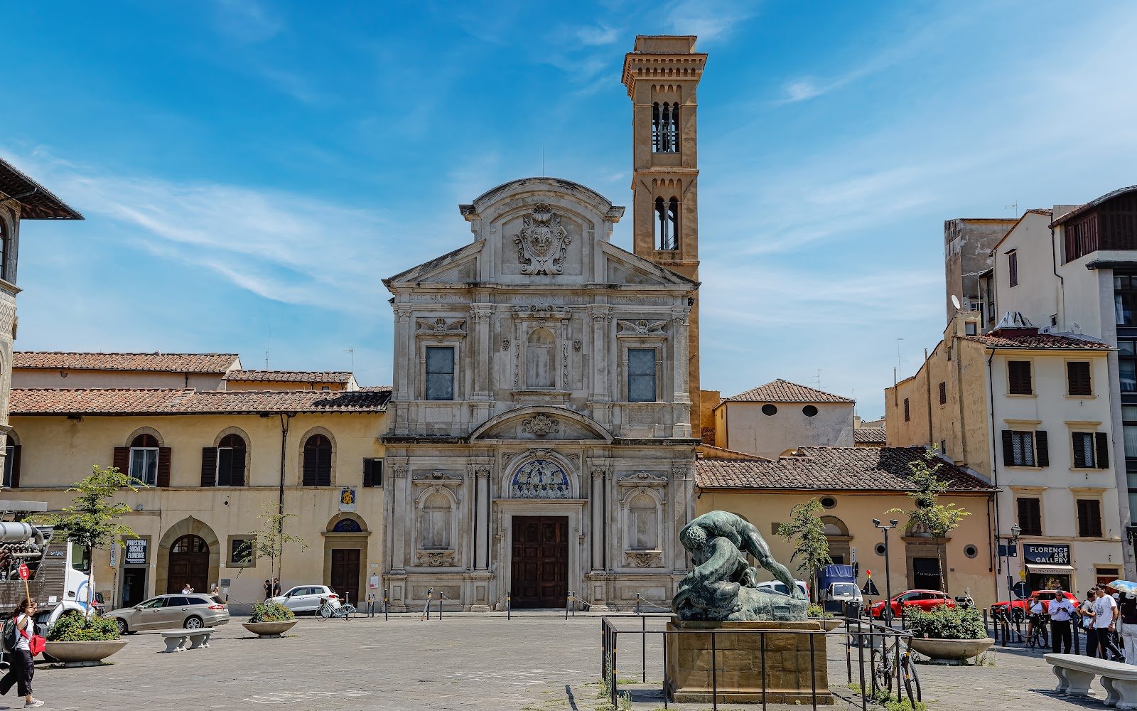 Piazza Ognissanti — Historical landmark in Santa Maria Novella, Florence