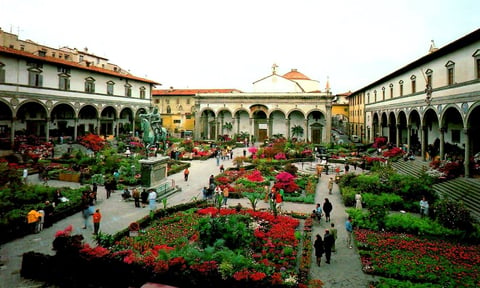 Piazza della Santissima Annunziata — Historical place in San Marco · Florence