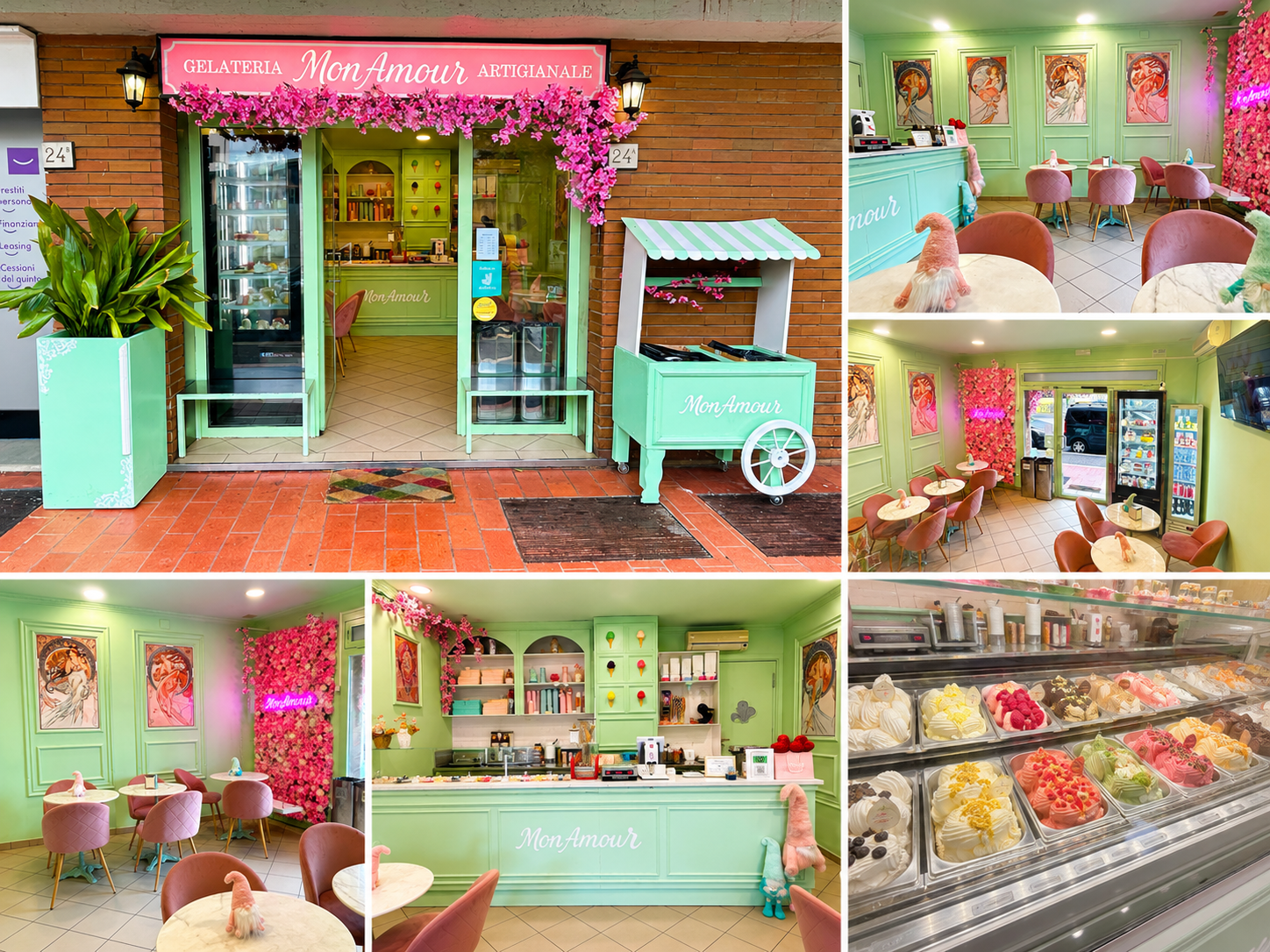 Mon Amour Gelateria Artigianale — Ice cream shop in Outer Florence, Florence