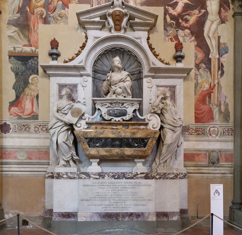 Tomb of Galileo Galilei — Historical landmark in Santa Croce · Florence