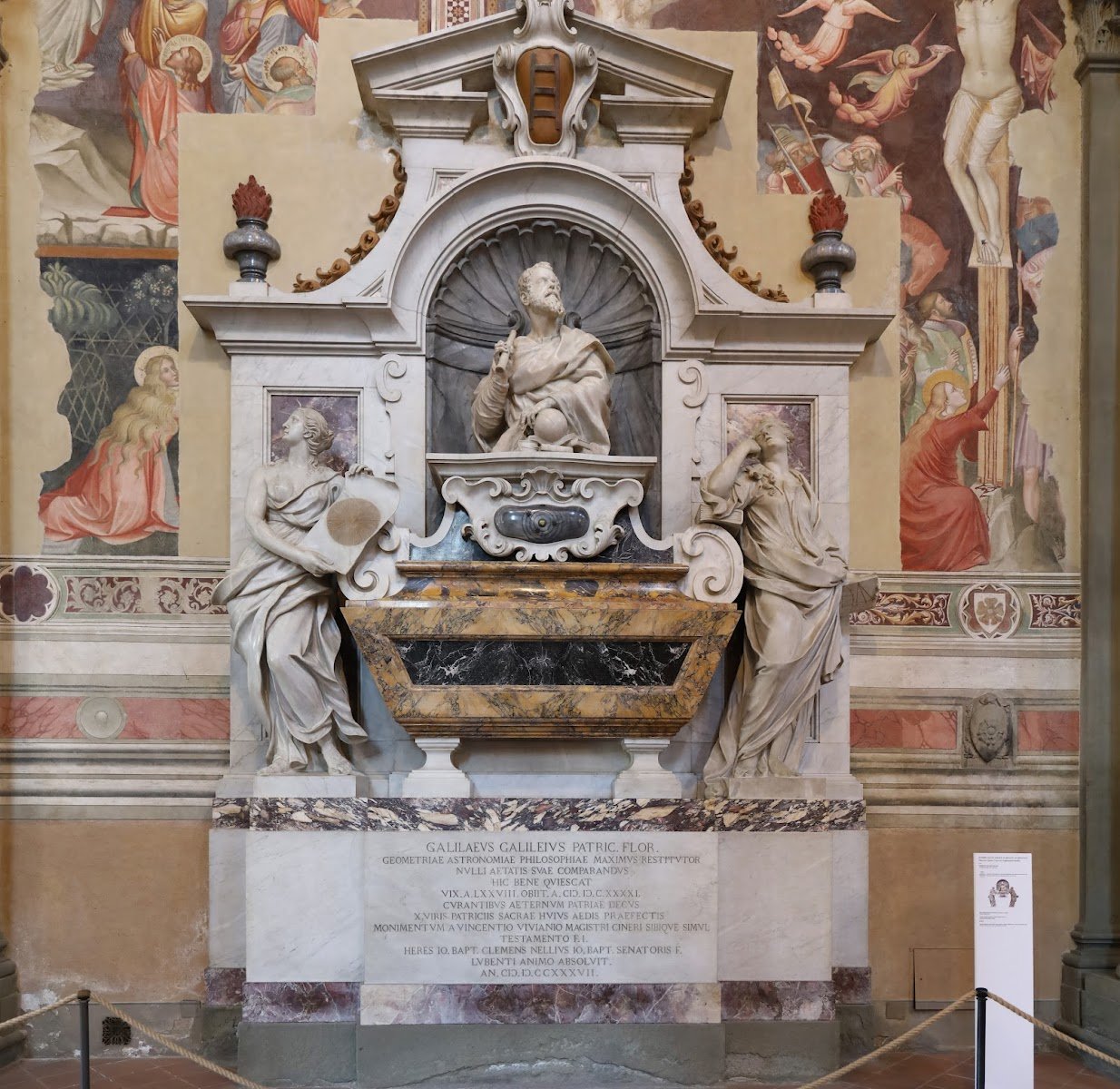 Tomb of Galileo Galilei — Historical landmark in Santa Croce, Florence