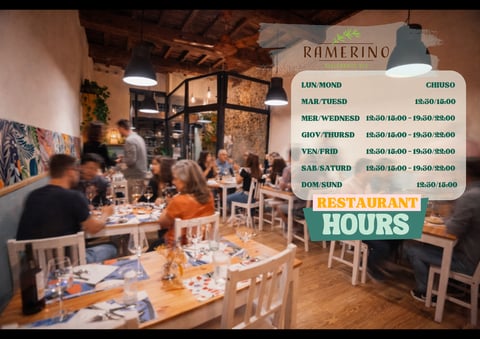 Ristorante Ramerino | Cucina Vegana Biologica e di Pesce | Cucina Macrobiotica — RESTAURANT in Oltrarno · Florence