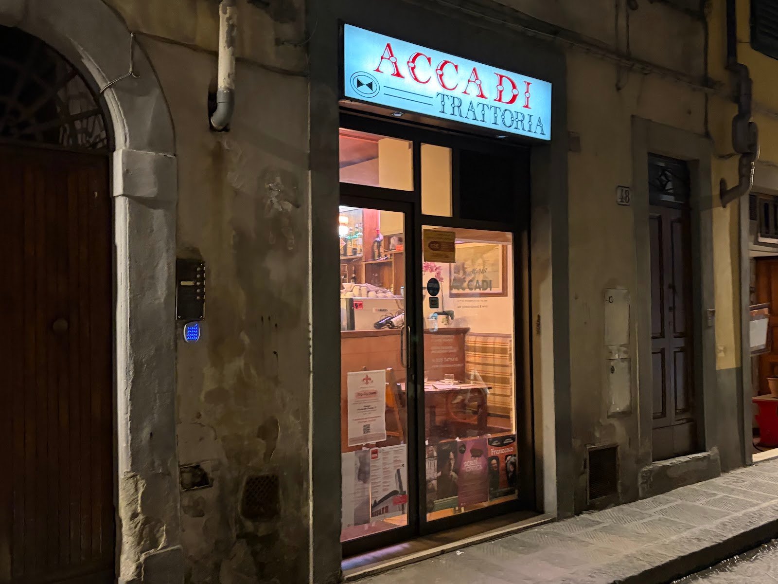 Trattoria Accadi — Italian restaurant in Santa Croce, Florence